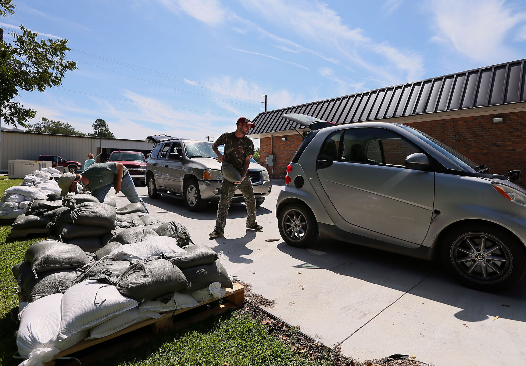 sandbags in Harleyville